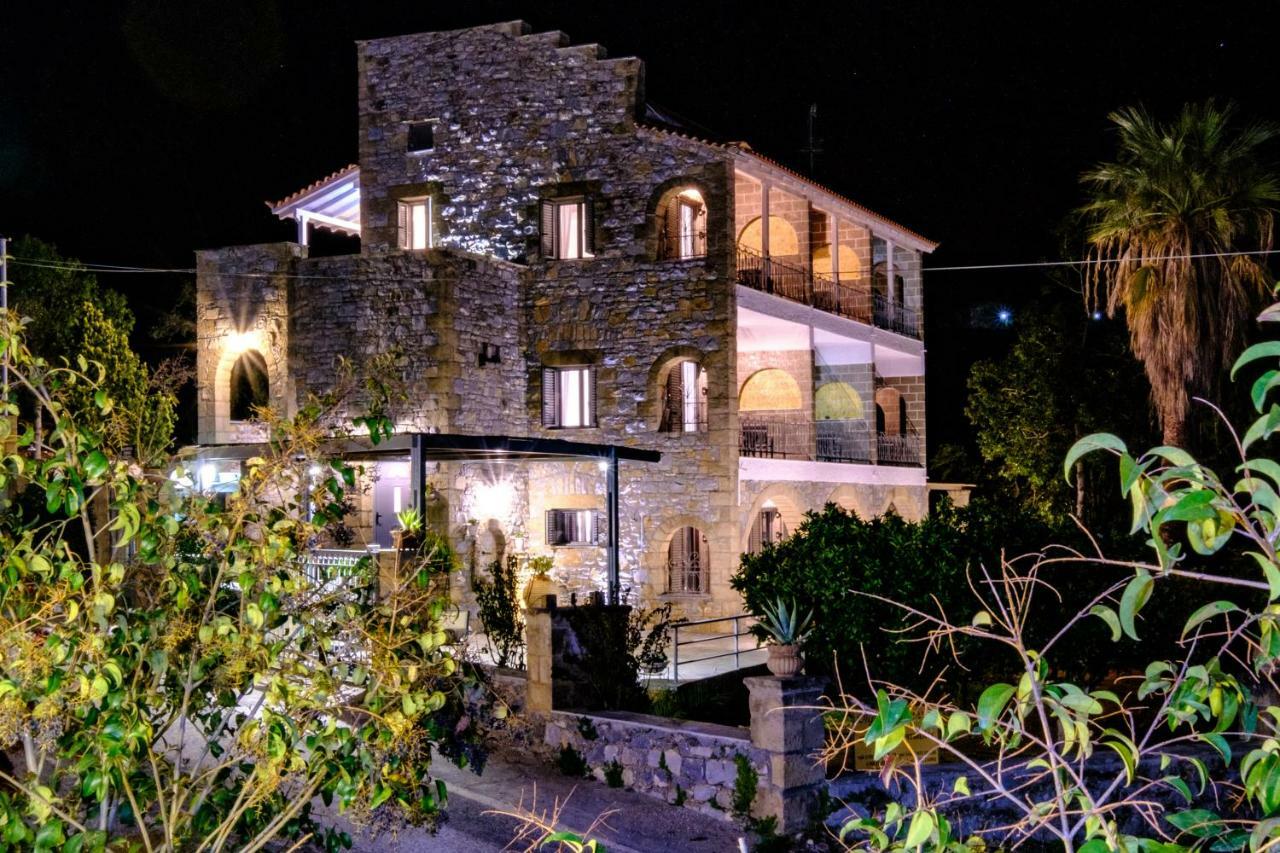 Olympia Zervea Studios With Pool - Apartment Kardhamili Buitenkant foto